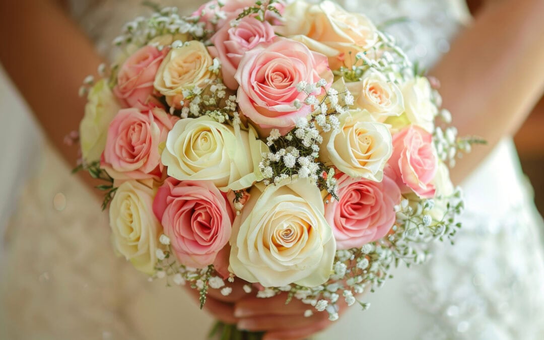 10 Beautiful Rose Wedding Bouquets for your Special Day