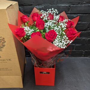 Red Roses Delivered | Send Roses Online | Rose Bouquet | Anastasia Florists