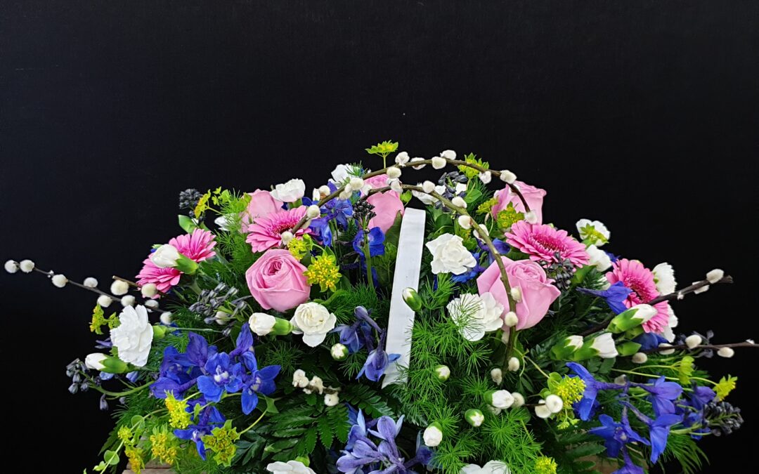 Funeral Flower Basket 2