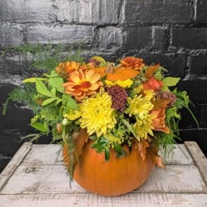 Anastasia Florists — Your Aberdeen Florist Since 1995 Pumpkin Delight - A real pumpkin filled with flowers