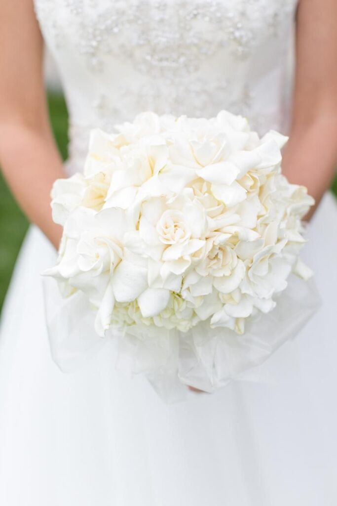 Gardenian Flower Wedding Bouquet