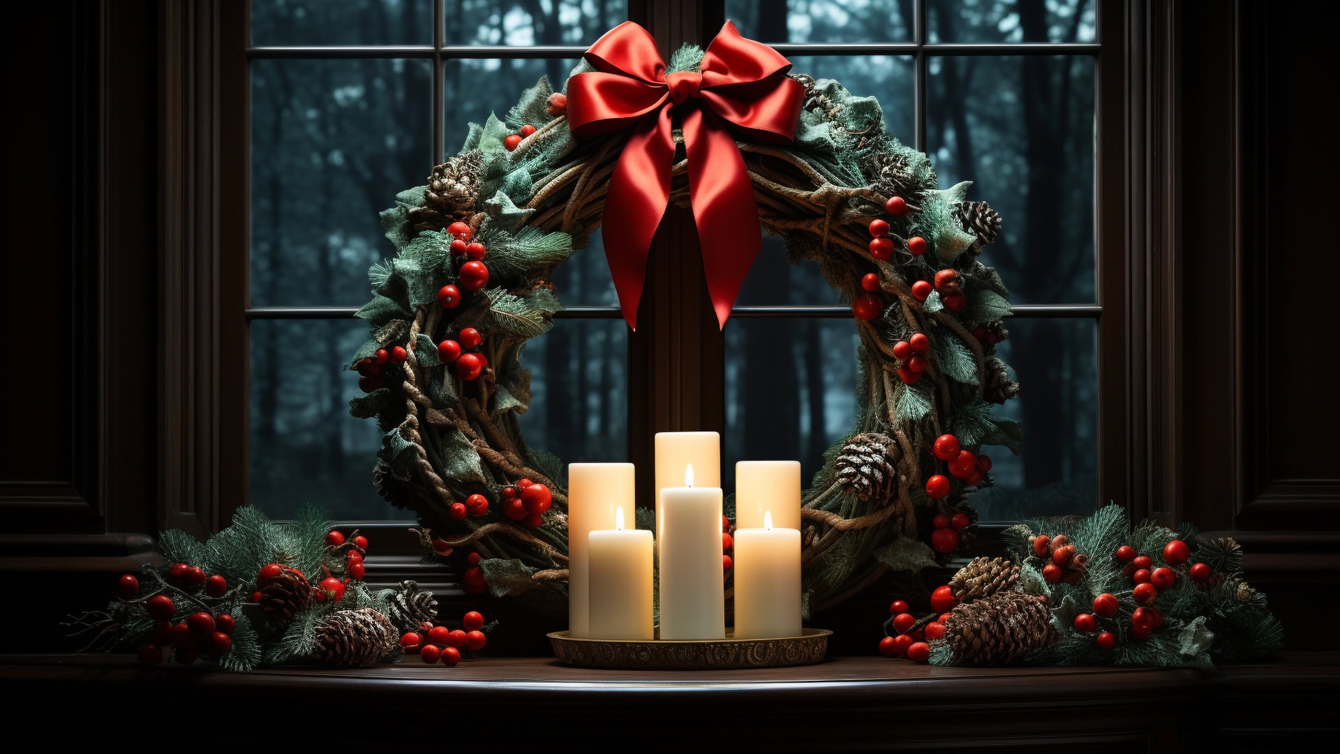 Unique Ways to Display Christmas Wreaths Indoors and Outdoors