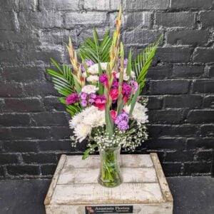 Anastasia Florists — Your Aberdeen Florist Since 1995 Gladioli & Phlox Vase Arrangement | Aberdeen Flower Delivery