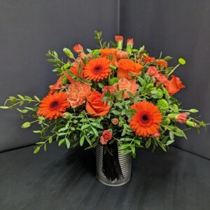 A Tin of Seasonal Flowers