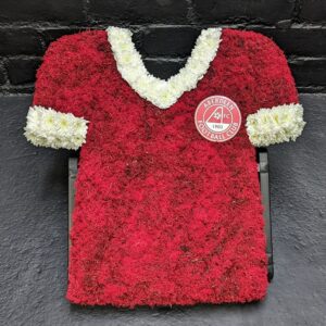 Aberdeen Funeral Florists | Funeral Flowers | Aberdeen Football Shirt