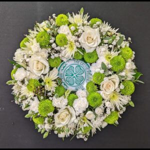 Celtic football Club Wreath | Aberdeen Funeral Florists | Funeral Flower Celtic FC Wreath