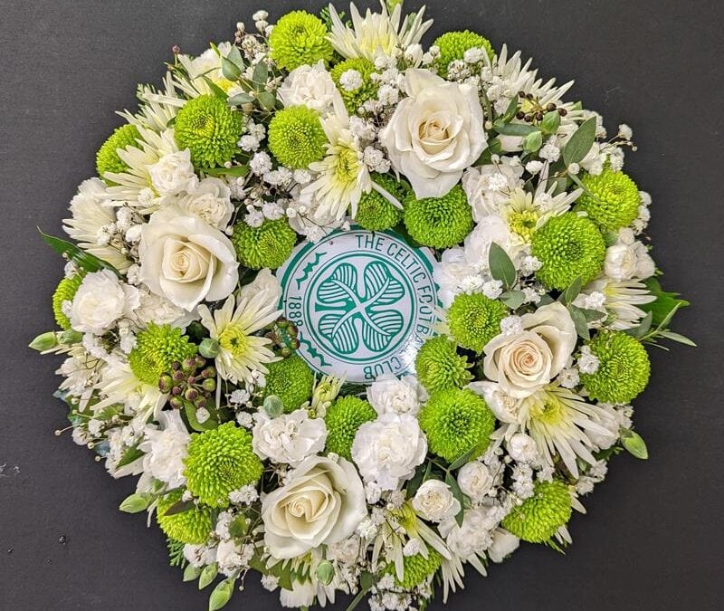 Celtic Football Club Funeral Wreath
