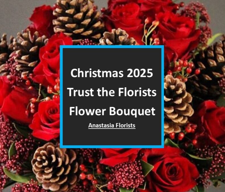 Christmas Trust the Florists Flower Bouquet