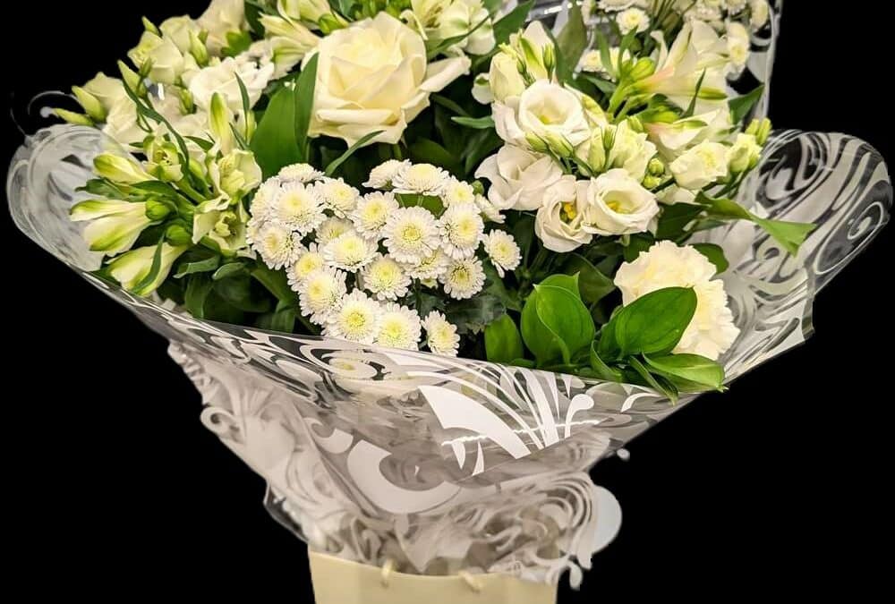 Classic White Flower Bouquet