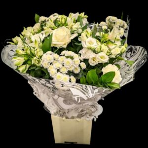 White Flower Bouquet | Florist Aberdeen
