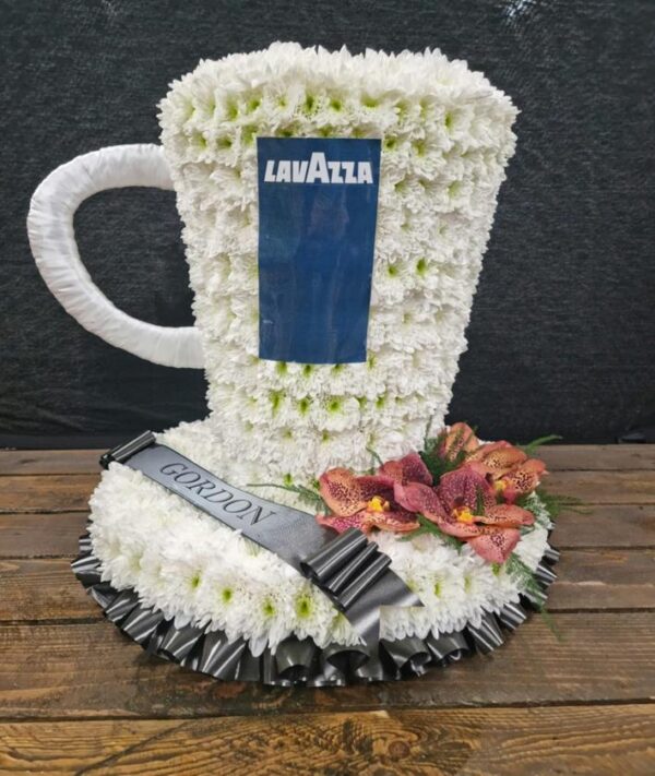 Aberdeen Funeral Florists | Funeral Flower Coffee Cup