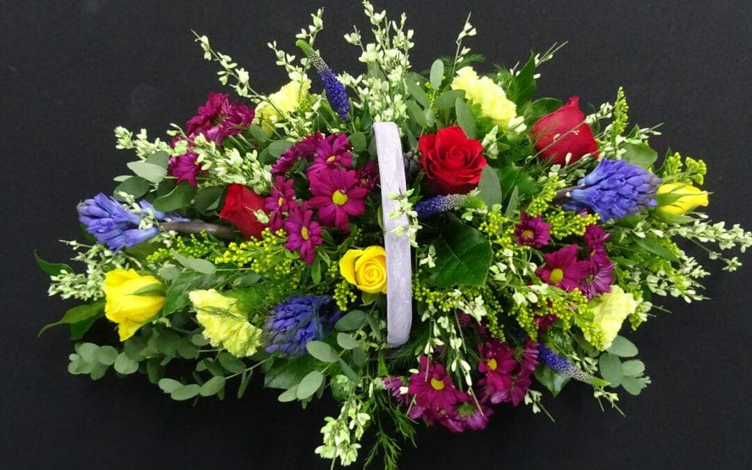 Funeral Flower Basket 3