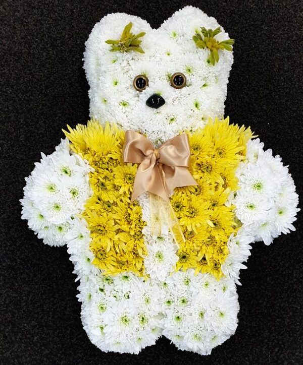 Aberdeen Funeral Florists | Funeral Flower Teddy Bear