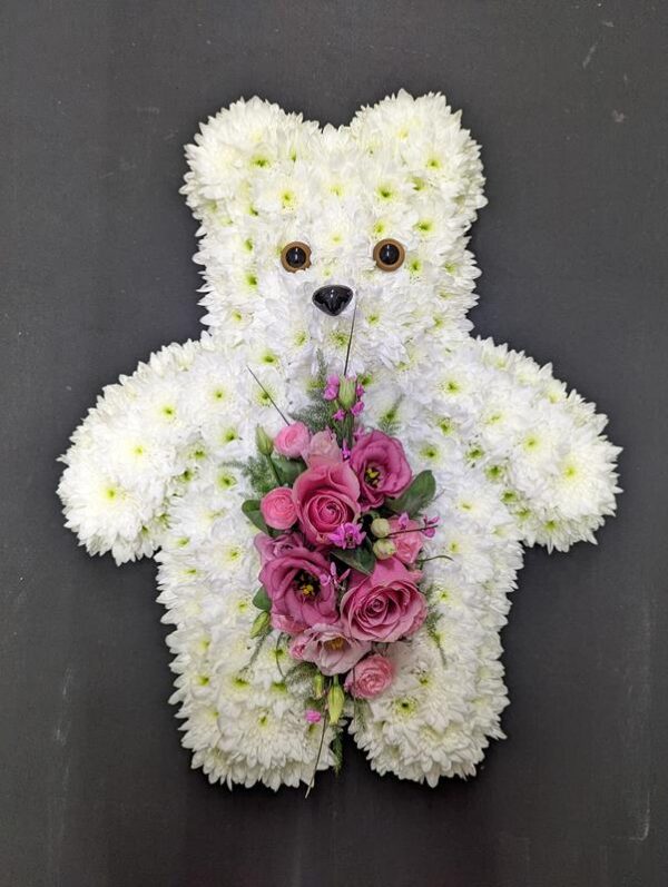 Aberdeen Funeral Florists | Funeral Flower Teddy Bear