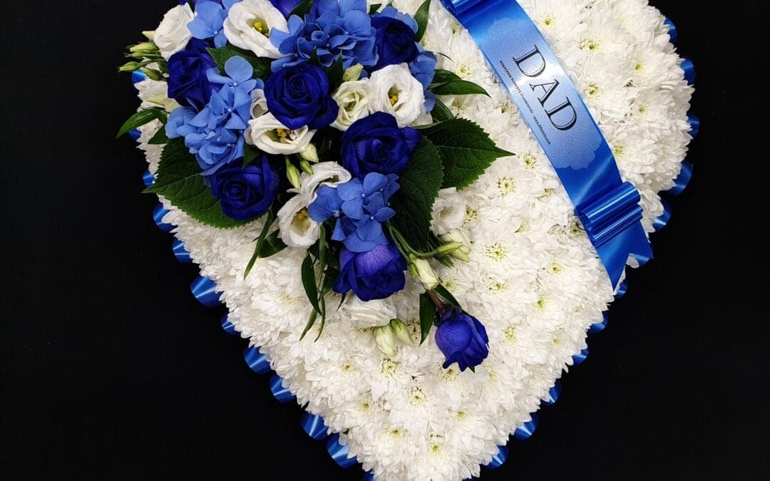 Funeral Flower Heart 38