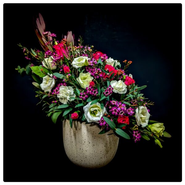 Heather Stylish Pot Aberdeen Flowers