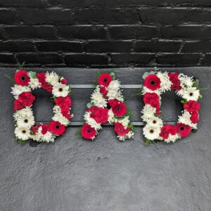 Aberdeen Funeral Florists | Funeral Flower DAD Letters