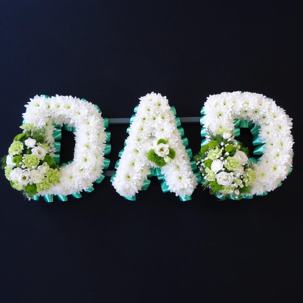 Letters 6 Aberdeen Funeral Florists | Funeral DAD Letters