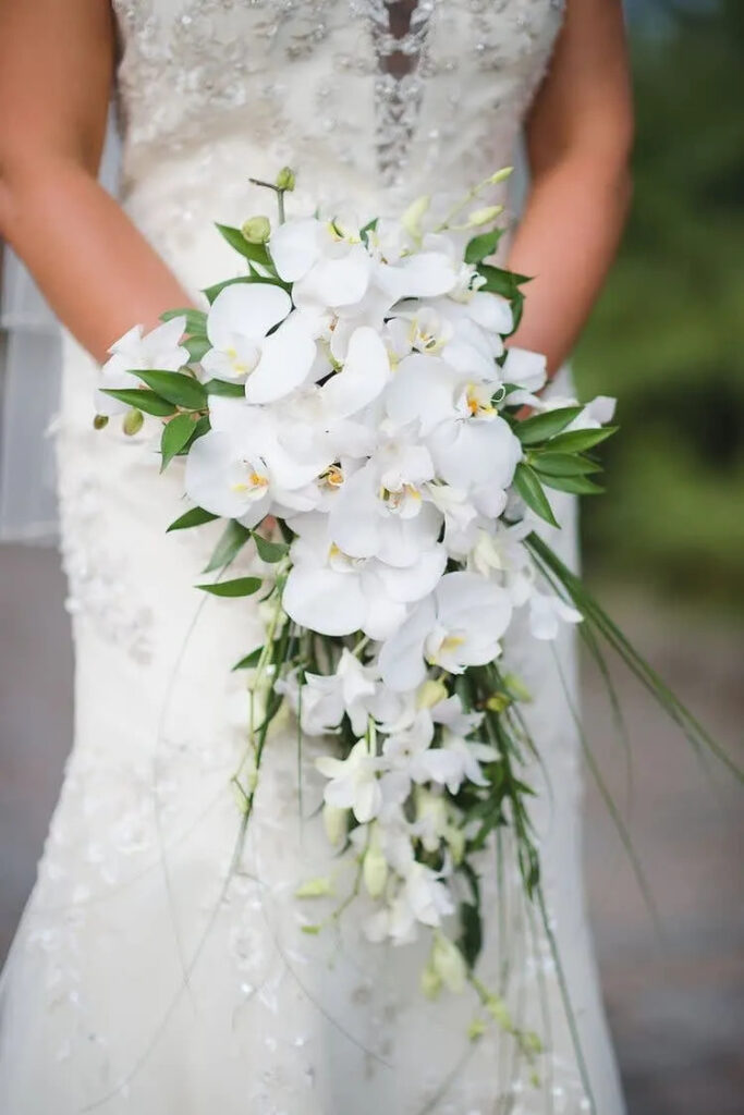 Orchid Wedding Flower Bouquet