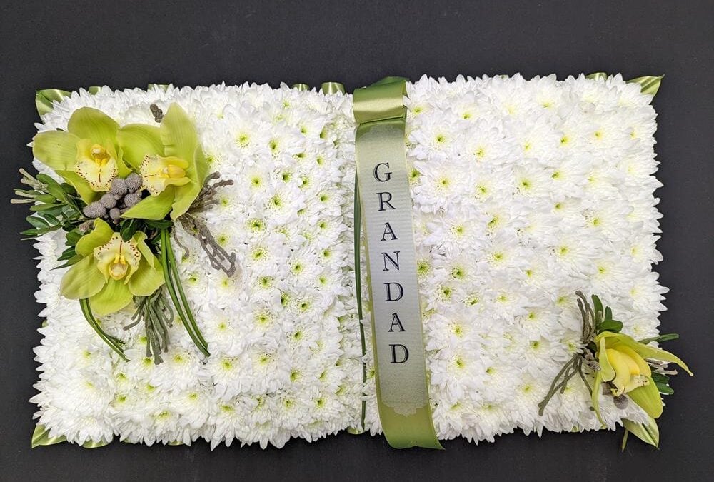 Funeral Open Book (Pillow 14)