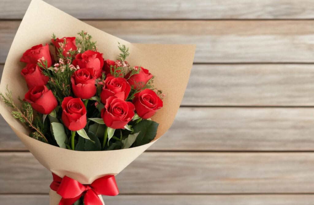 Red Roses Flower Bouquet Red Roses Flower Bouquet