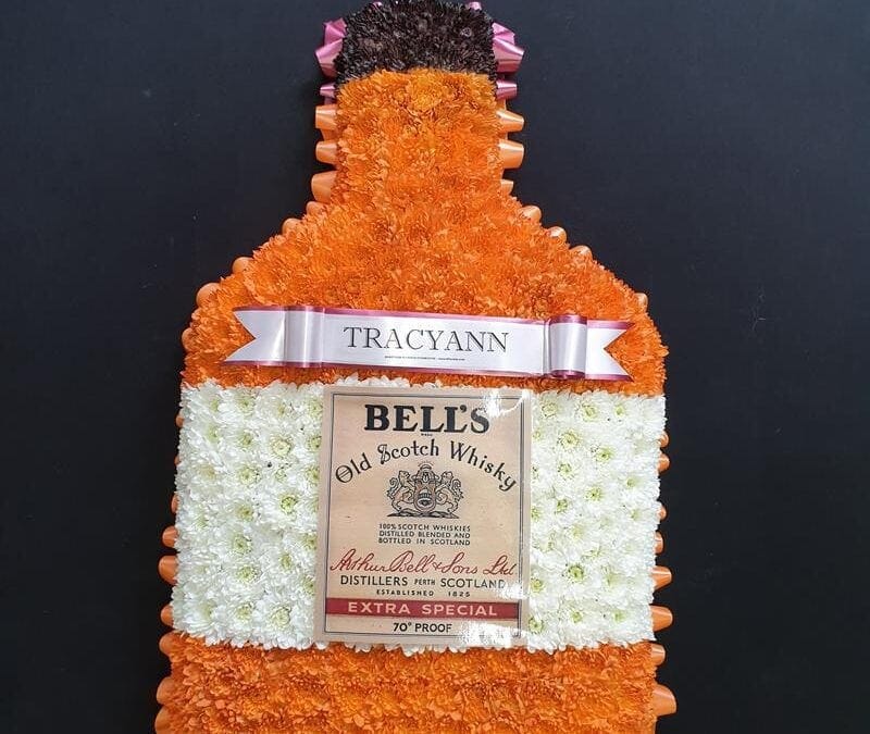 Funeral Whisky Bottle