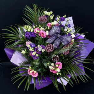 Christmas Flower Bouquet supplied by your local Aberdeen Florists