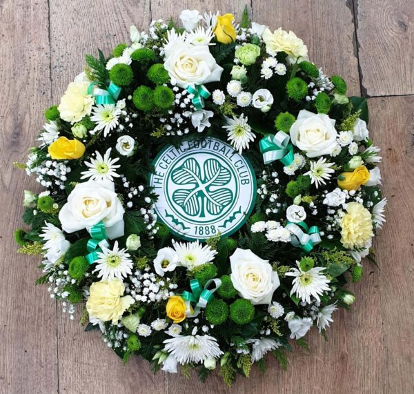 Aberdeen Funeral Florists | Funeral Flower Celtic FC Wreath