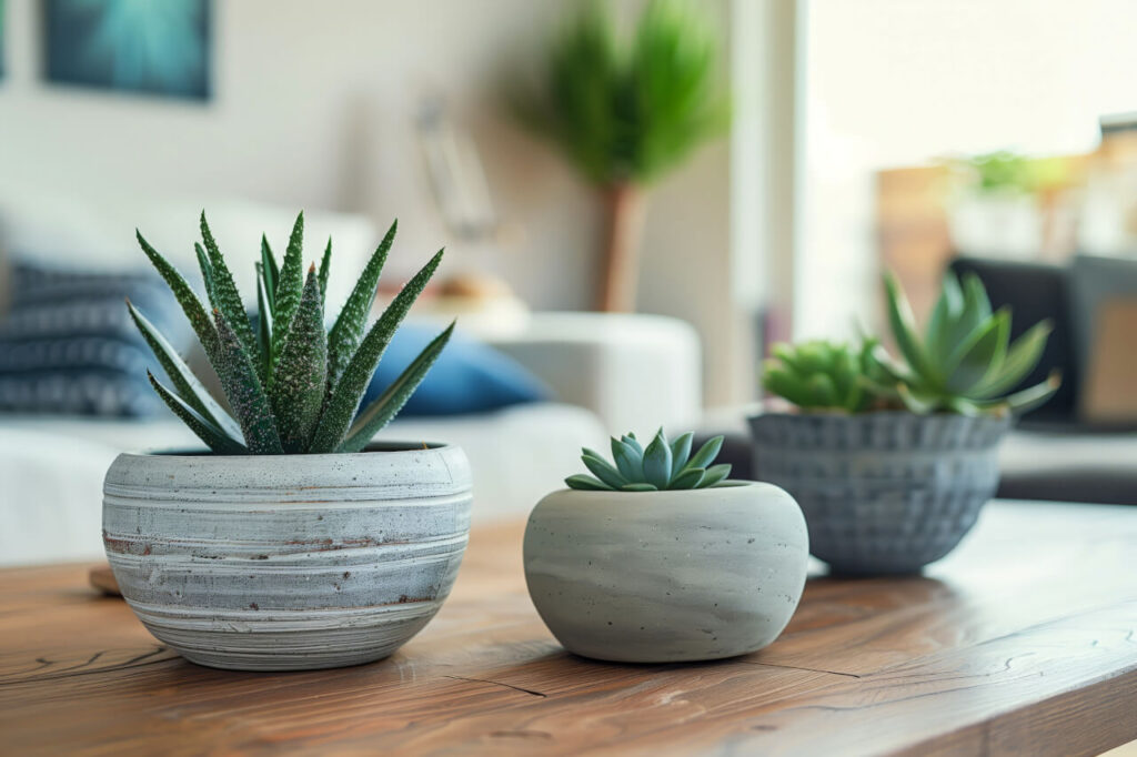 living room with succulents living room with succulents