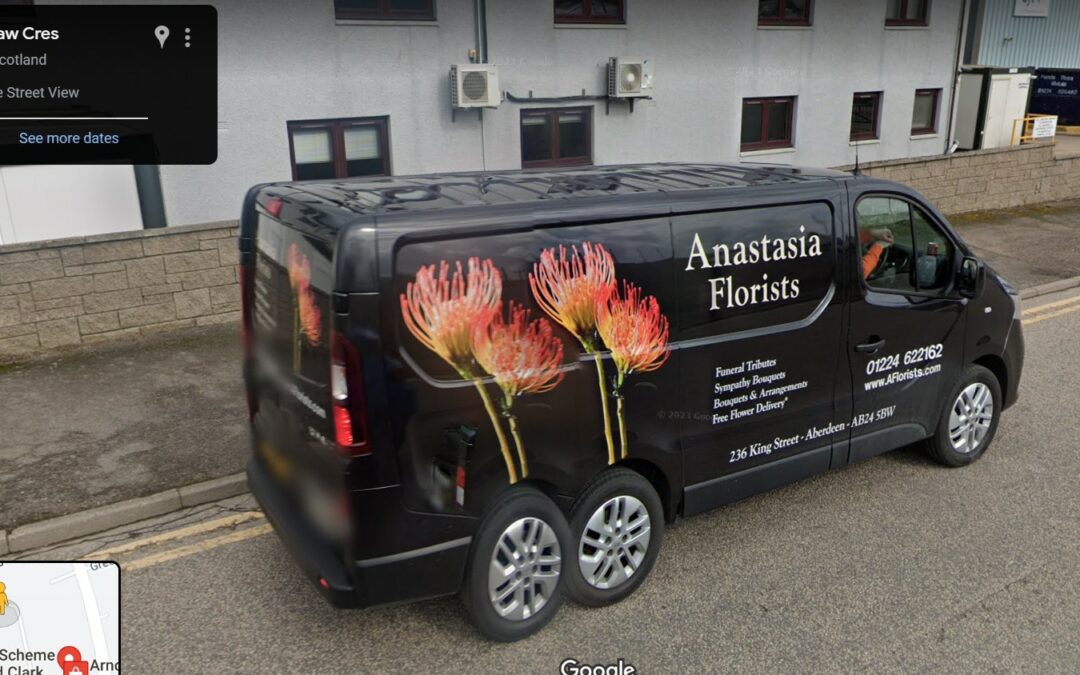 Google Anastasia Florists Aberdeen